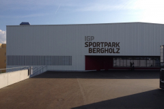 Nordfassade  Hallenbad