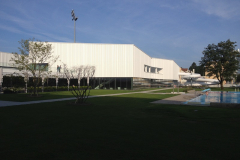 Ansicht Südwest Hallenbad