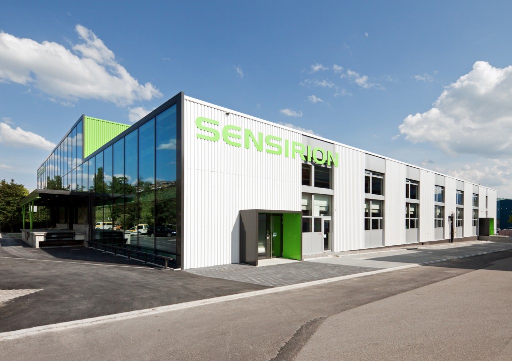 Produktionshalle Sensirion Stäfa
